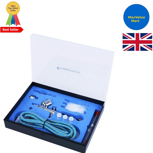 Silver airbrush kit - airbrush,