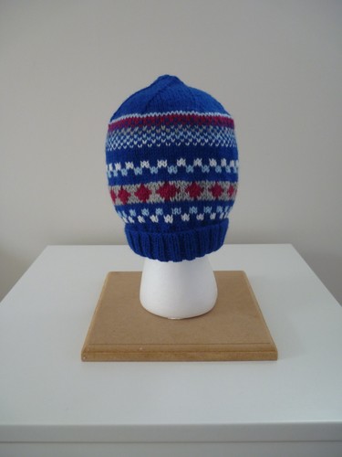 Ladies hand knitted - , red,