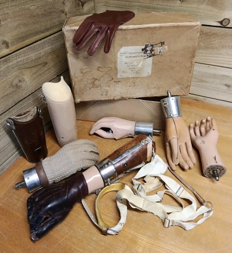 Vintage army issue prosthetic - vintage,