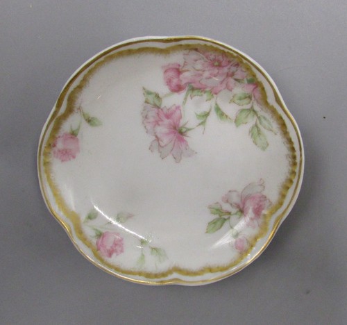 Haviland butter pat pink - haviland,