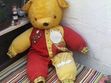 VINTAGE LARGE RUPERT TEDDY BEAR