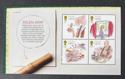 2012 mint mnh roald dahl - 2012,