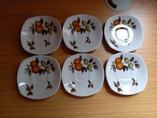 6 x Vintage Midwinter Oranges