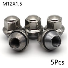 5x M12x1.5 Car Wheel Lug Bolts