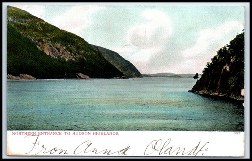 Postcard northern entrance - postcard,