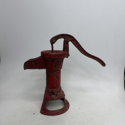 Antique cast iron red jacket - red,