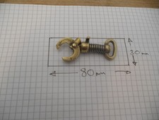 Antique Wood Patent  Single Quick Release Greyhound Coursing Slip joint-original