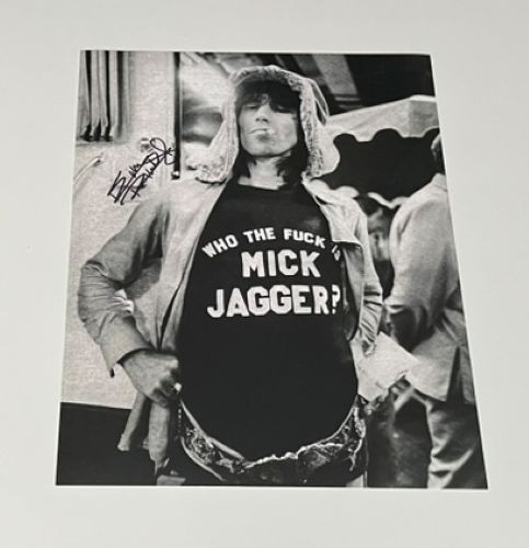Keith richards signed 11x14 - keith,