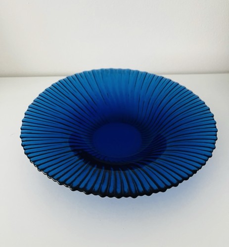 Vintage blue ribbed - blue,