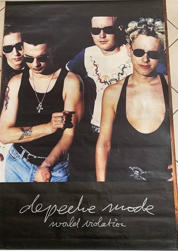 Affiche depeche mode - depeche, world