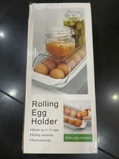 Rolling Egg Tray For Fridge Or