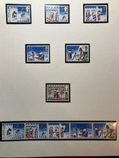 Queen Elizabeth ii 1973 Christmas MNH GB postage stamps