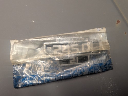 Volvo 245 badge - 245, nos
