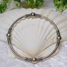 Vintage Sterling Silver Bali