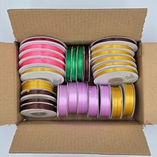 26× Double Satin Ribbon Reels
