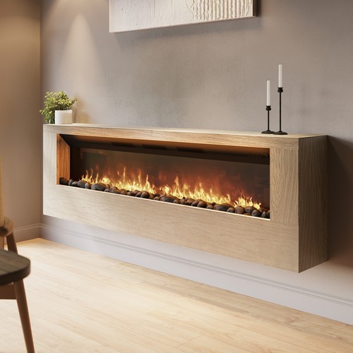 Wall mounted electric - electric, fire