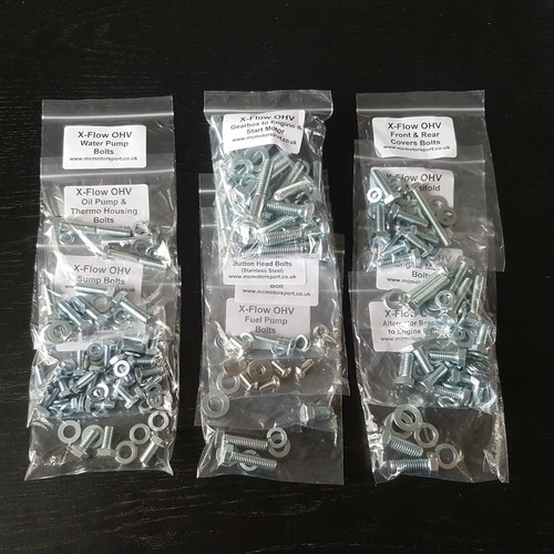Flow engine bolt set kit - engine,