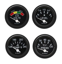 Humvee Black 4 Gauge Set