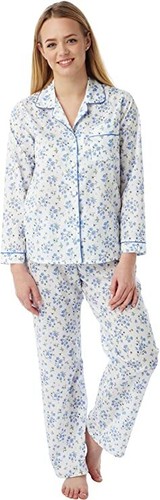 Ladies long sleeve button - long,