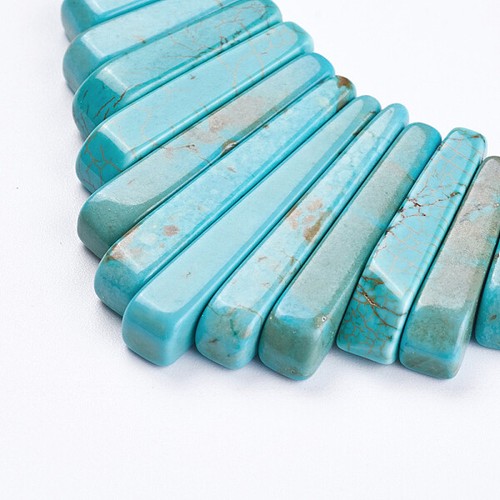 Turquoise focal piece - turquoise,