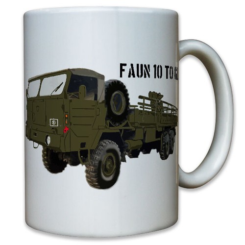 10to bundeswehr faun - faun, truck