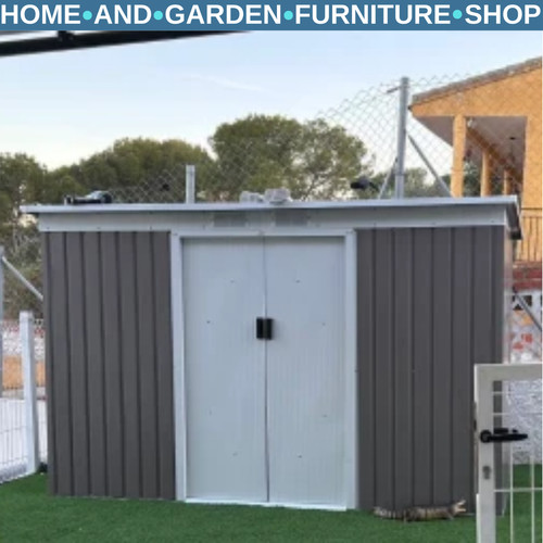 Heavy duty outdoor metal shed - heavy,
