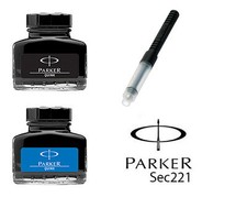 2x30ml genuine parker quink - parker,