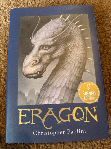 Signed eragon christopher - by,