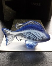 Lalique sapphire blue damsel - lalique,