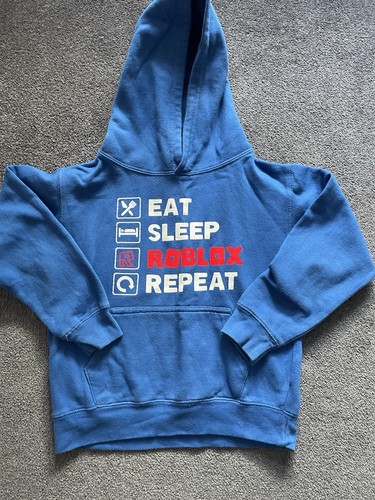 Boys blue roblox hoodie age - blue,