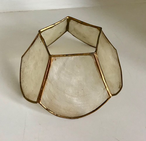 Vintage capiz mother pearl - of,