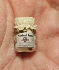 Miniature Food Jar of Pickled