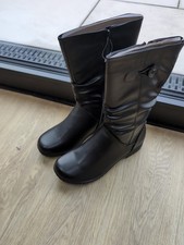 Pavers Flat Slouch Boots Size