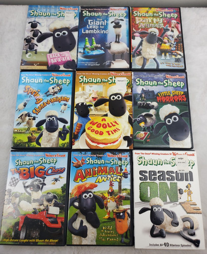 Shaun the sheep - lot, 9