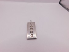 Vintage Sterling Silver Ingot