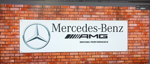 Mercedes benz amg banner - mercedes,