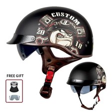Round Open Face Helmet