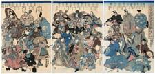 Edo era Kunisada Japanese