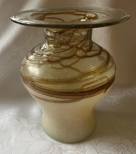 Studio glass vase - vase, in