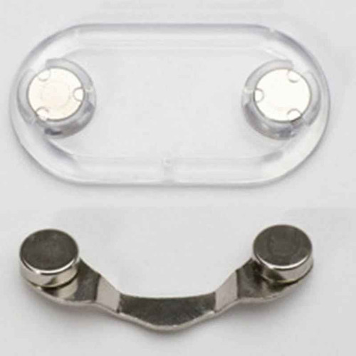 Magnetic eyeglass holder pin - holder,