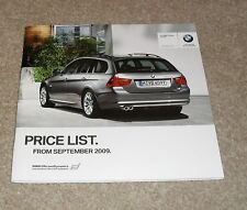 BMW 3 Series Touring Price Guide 2009 E91 318d 320d 325d 330d 335d SE M Sport