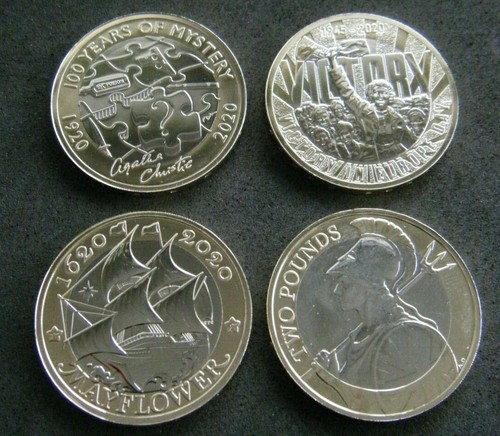2020 two pound bu coin - two,