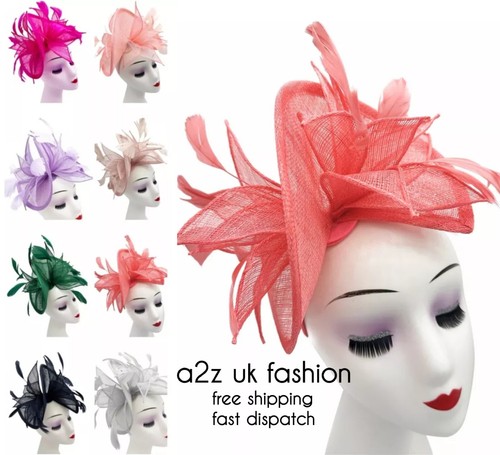 New women fascinator large - new,