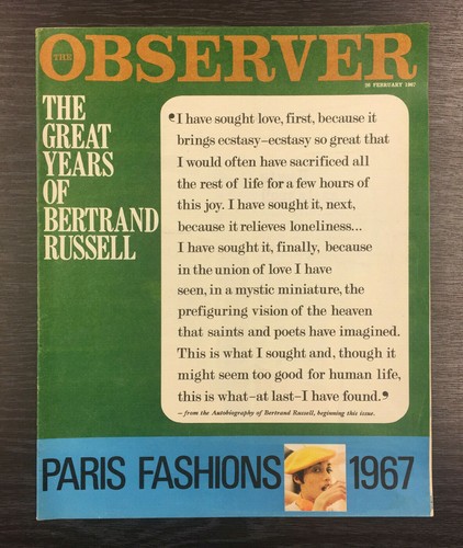 Observer magazine paris - observer,