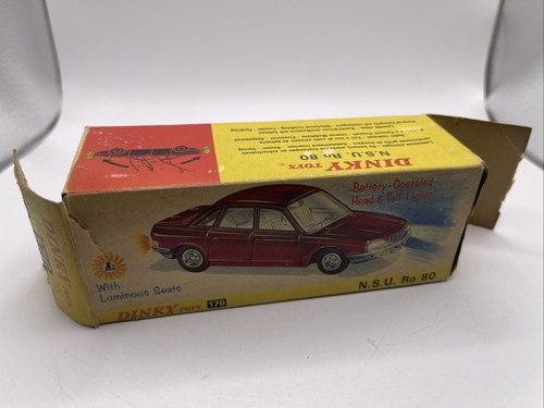 Box only dinky toys - toys, nsu