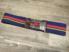 Genuine Royal Marines Double Buckle Stable Belt Max 38 inch waist 