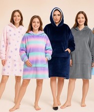 Winter Wearable Blanket Hoodie