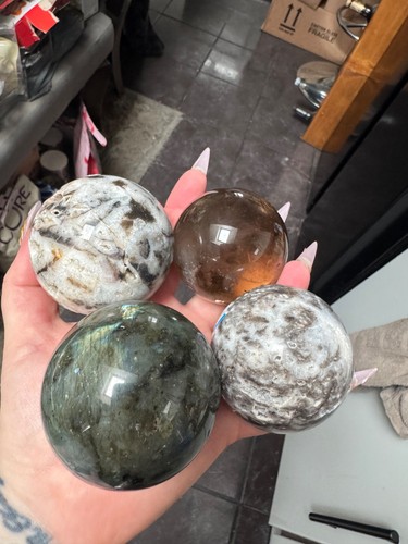Crystal ball sphere bundle - ball,