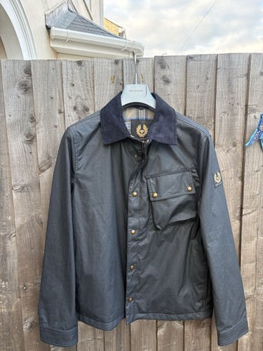 Belstaff waxed ground jacket - waxed,