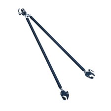 Folded Bike Trailer Connector Sturdy for Garden Cart Rear Carrier Outdoor